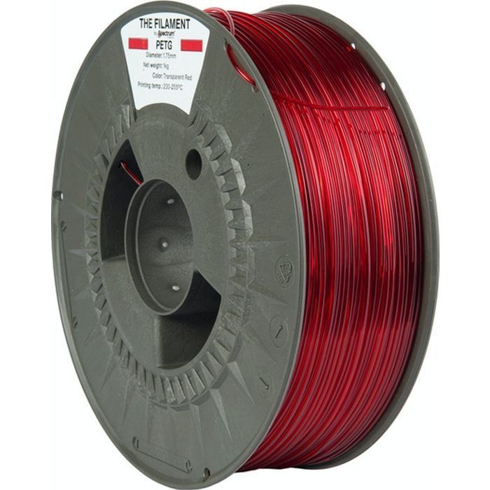 Пластик для 3D-принтера The Filament PETG TRANSPARENT 1.75mm 1kg BLUE (TF-24027)