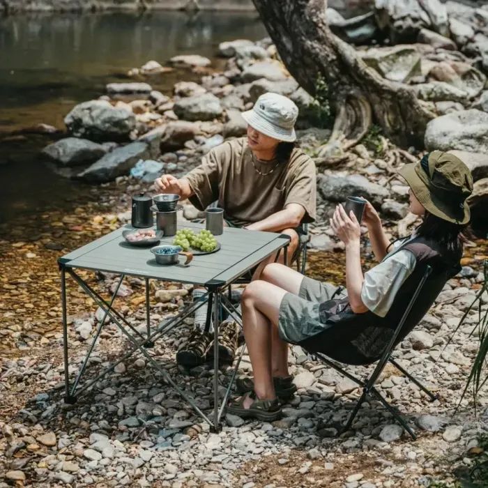 Туристический стол Naturehike CNK2450JJ013, M, алюміній, сірий (6976507663267) изображение 8