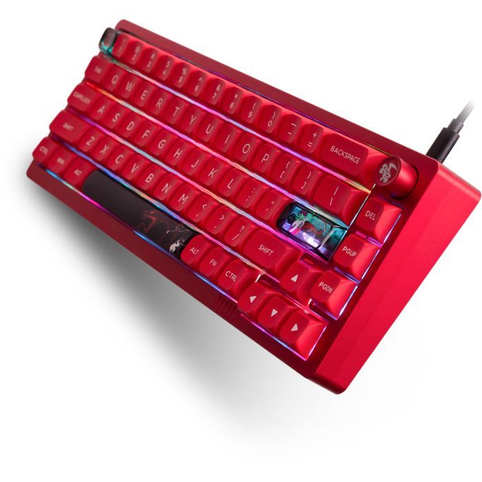 Клавіатура Thunderobot VIC68 Gateron Magnetic Jade Pro Switch USB UA Red (6932066317218) зображення 2