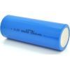 Аккумулятор 26650 3300mAh, LiFePO4, FlatTop, 3.2V, Blue Vipow (IFR26650-3300mAhFT / 31075) изображение 2
