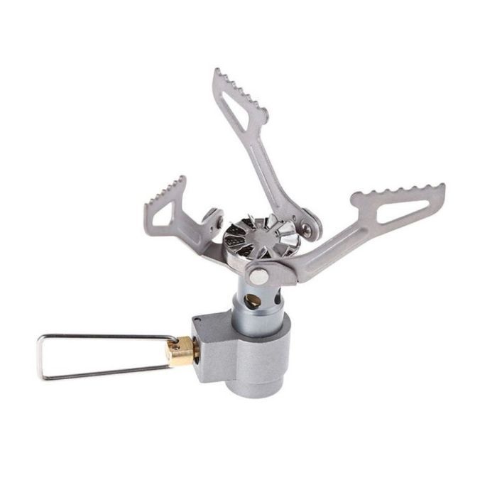 Горелка BRS Набір BRS-3000T титановий + балон різьбовий бутановий Quest, 450гр (BRS-3000TQ-G450) изображение 2