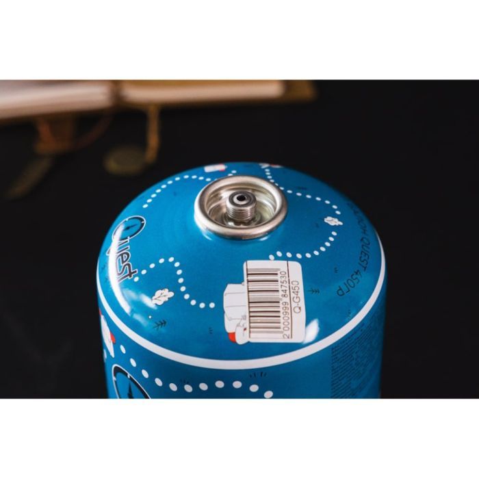 Горелка BRS Набір BRS-3000T титановий + балон різьбовий бутановий Quest, 450гр (BRS-3000TQ-G450) изображение 8