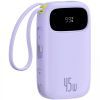 Батарея універсальна Baseus EnerFill FC31 Qpow 3 20000mAh 45W PD/3.0 QC/4.0 Purple (E0028D02)