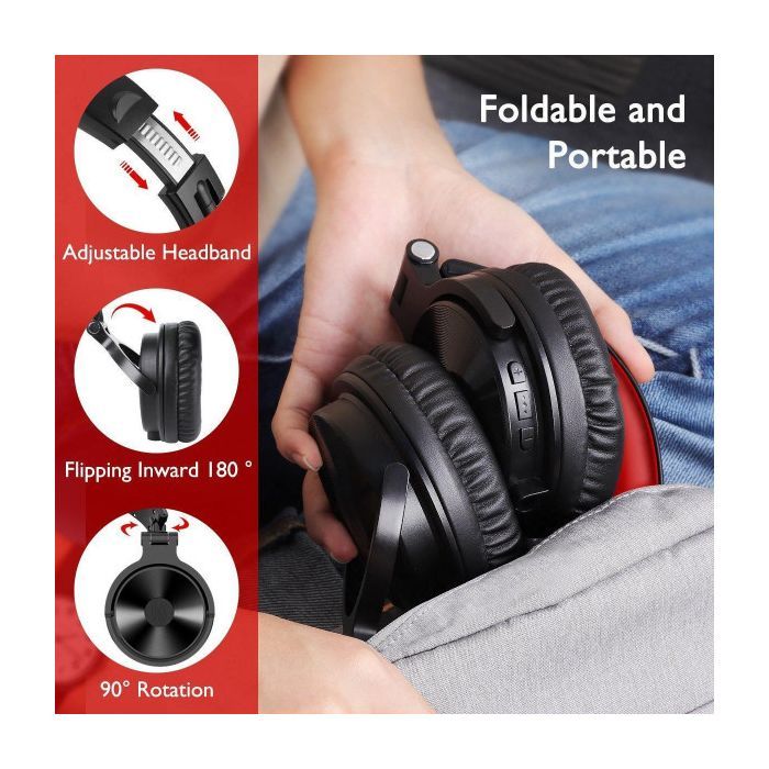 Наушники OneOdio Studio Pro C Bluetooth+3,5мм Black (Pro C Black) изображение 7