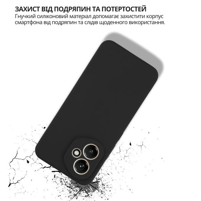 Чехол для мобильного телефона BeCover silicone Honor 400 Black (714944) изображение 3