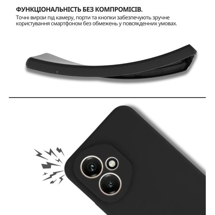 Чехол для мобильного телефона BeCover silicone Honor 400 Black (714944) изображение 4