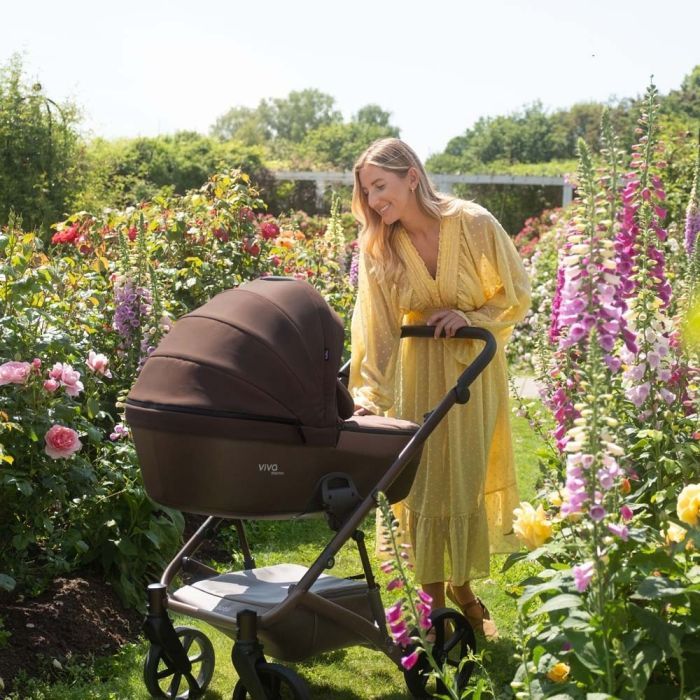 Коляска TUTIS 2 в 1 VIVA 6 plus (Essential Espresso) (1612067) изображение 12