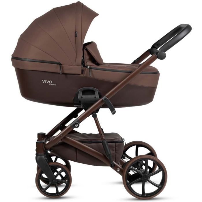 Коляска TUTIS 2 в 1 VIVA 6 plus (Essential Espresso) (1612067) изображение 6