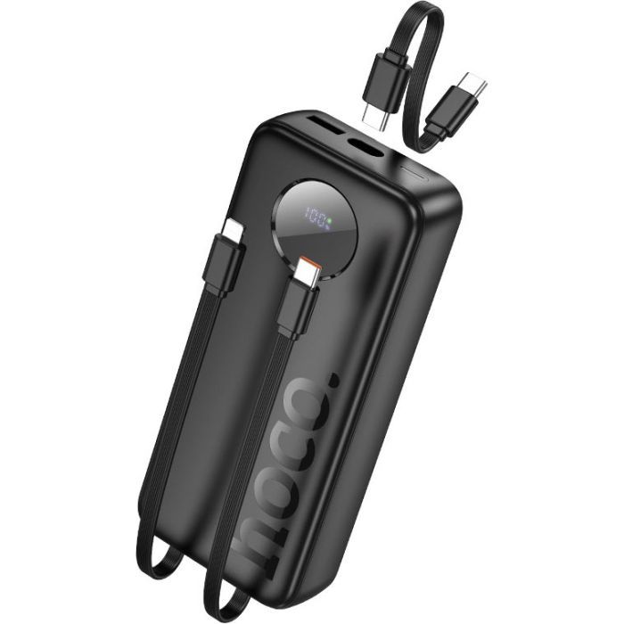 Батарея универсальная HOCO 20000mAh, PD/20W, 22.5W, Black (J132A / 42067 / Black)