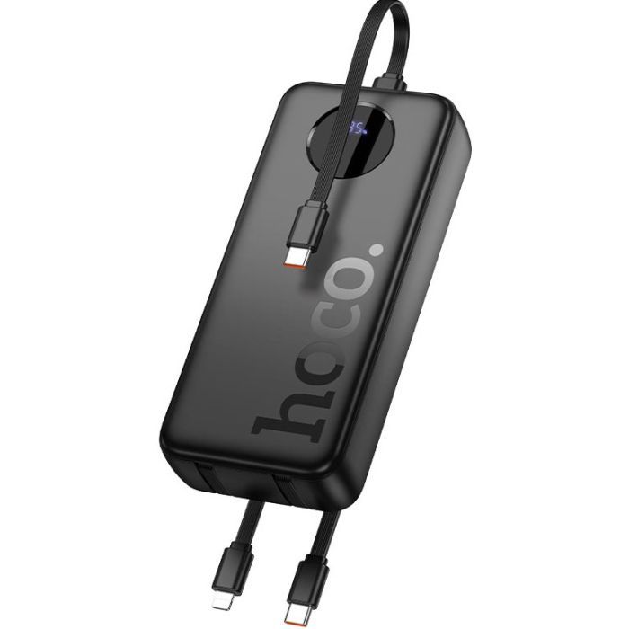 Батарея универсальная HOCO 20000mAh, PD/20W, 22.5W, Black (J132A / 42067 / Black) изображение 2