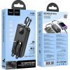 Батарея универсальная HOCO 20000mAh, PD/20W, 22.5W, Black (J132A / 42067 / Black) изображение 5