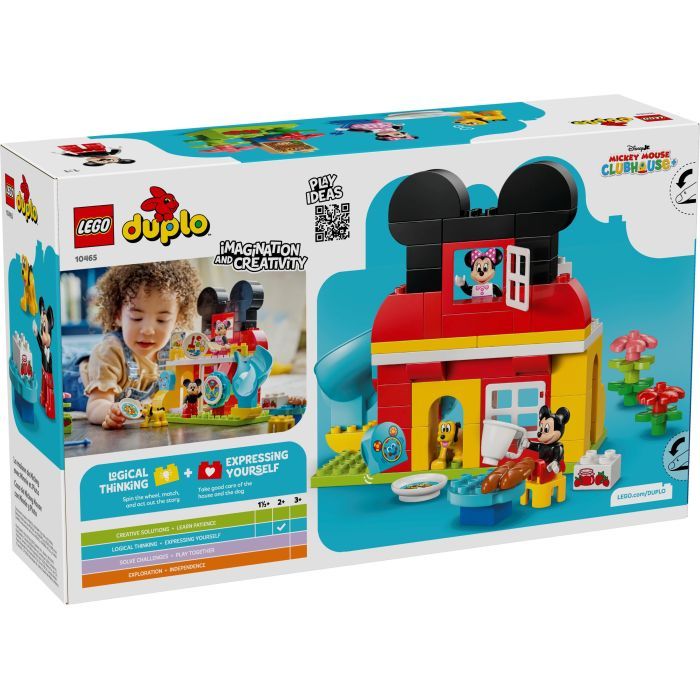 Конструктор LEGO DUPLO Disney Микки Маус: Клубный дом из Минни и Плуто (10465) изображение 6