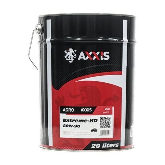 Трансмиссионное масло AXXIS AGRO Extreme HD 80W-90 20л (AX-4050)
