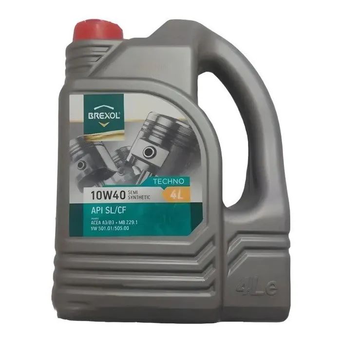 Моторное масло BREXOL TECHNO 10W40 SL/CF 4л (48391051010)