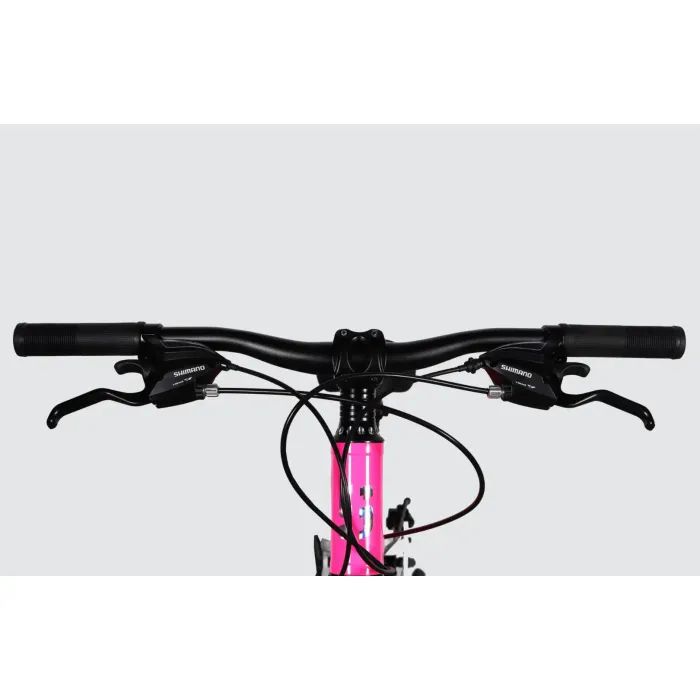 Велосипед Space 24" IZIDA DD FR рама-11" AL 2026 рожево-білий (OPS-SP-24-084) изображение 6