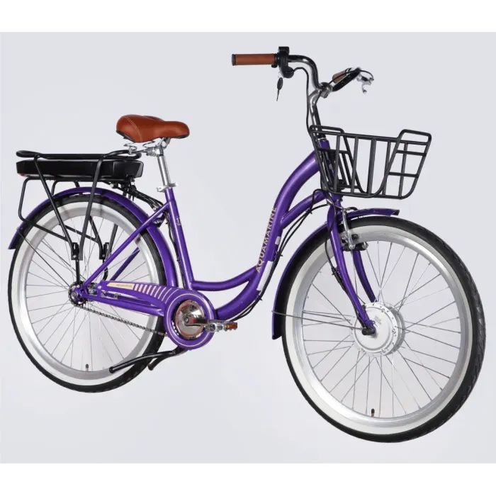 Электровелосипед Dorozhnik 26" eAQUAMARINE BH рама-17" 36B 13А*г 500Вт 2026 темно-синій (ELB-D-26-294) изображение 2