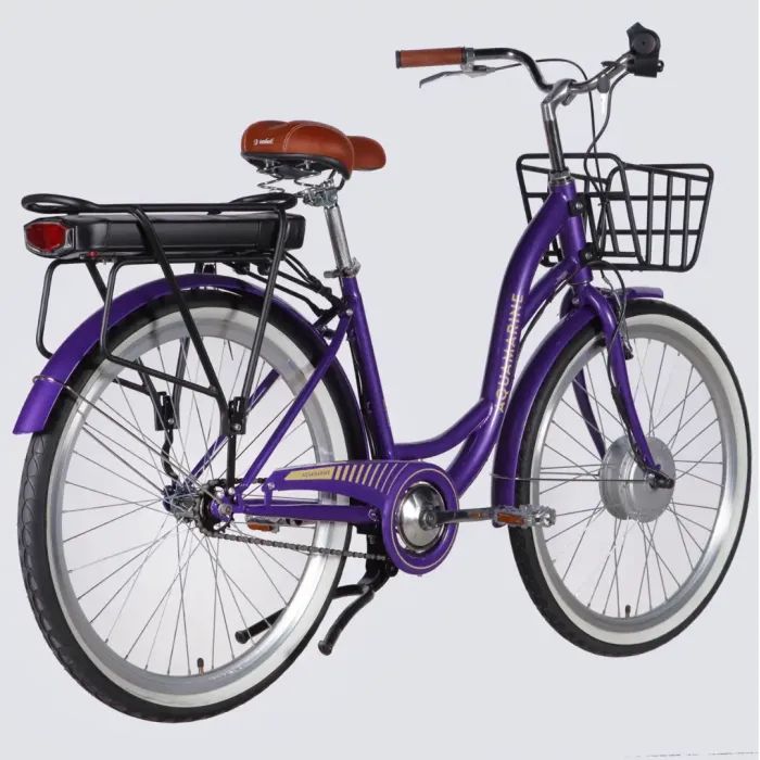 Электровелосипед Dorozhnik 26" eAQUAMARINE BH рама-17" 36B 13А*г 500Вт 2026 темно-синій (ELB-D-26-294) изображение 3