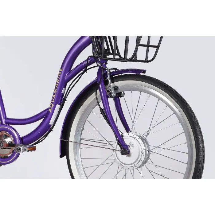 Электровелосипед Dorozhnik 26" eAQUAMARINE BH рама-17" 36B 13А*г 500Вт 2026 темно-синій (ELB-D-26-294) изображение 4