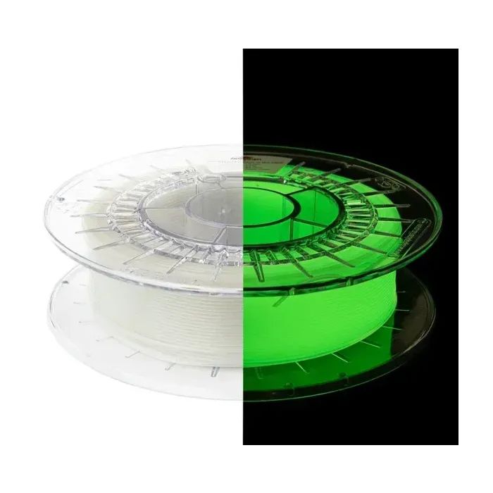Пластик для 3D-принтера Spectrum PET-G Glow in the Dark 1.75mm 0.5kg YELLOW-GREEN (80536) изображение 2