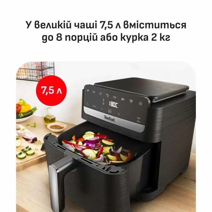 Мультипечь Tefal Easy Fry Mega Compact (EY8618E0) изображение 5