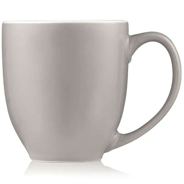 Чашка Ardesto Pio, 430мл, кераміка, сірий світлий (AR3096LG) зображення 3