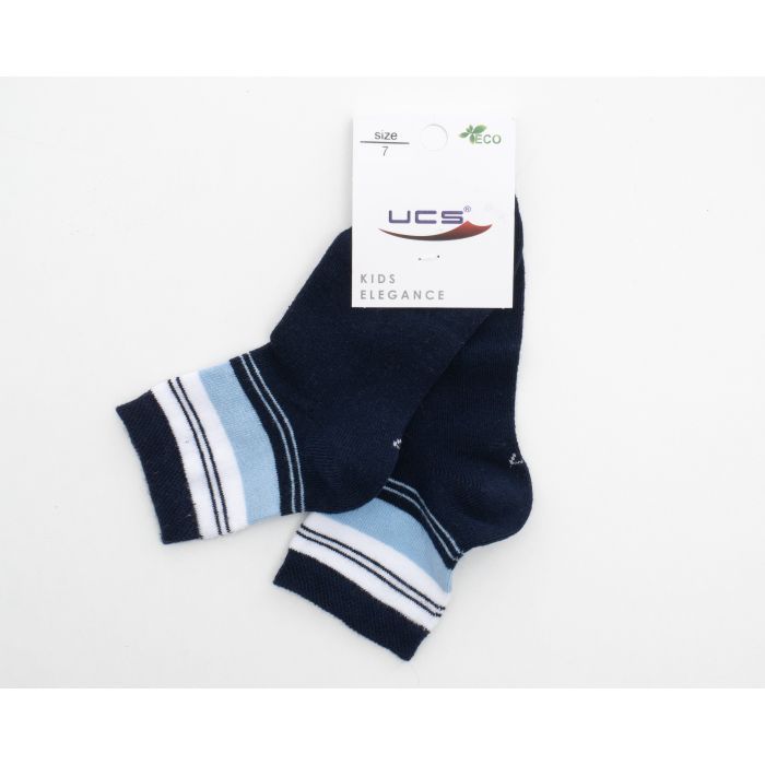 Носки детские UCS Socks с полосками (M0C0101-2091-9-darkblue) изображение 3