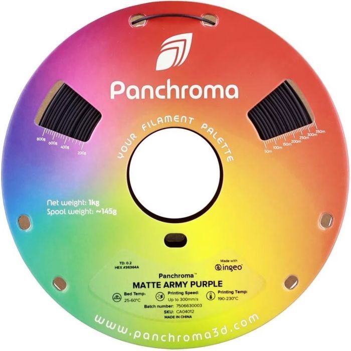 Пластик для 3D-принтера Polymaker PLA PANCHROMA MATTE 1,75mm 1kg MUTED GREEN (CA04025) зображення 2