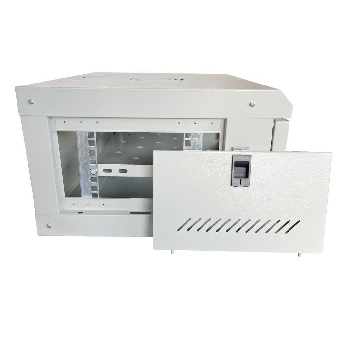 Шкаф настенный GEAR 4U 19" 600x600x240 мм, + полка 19", grey (GWMSN-4U-600-600G) изображение 4