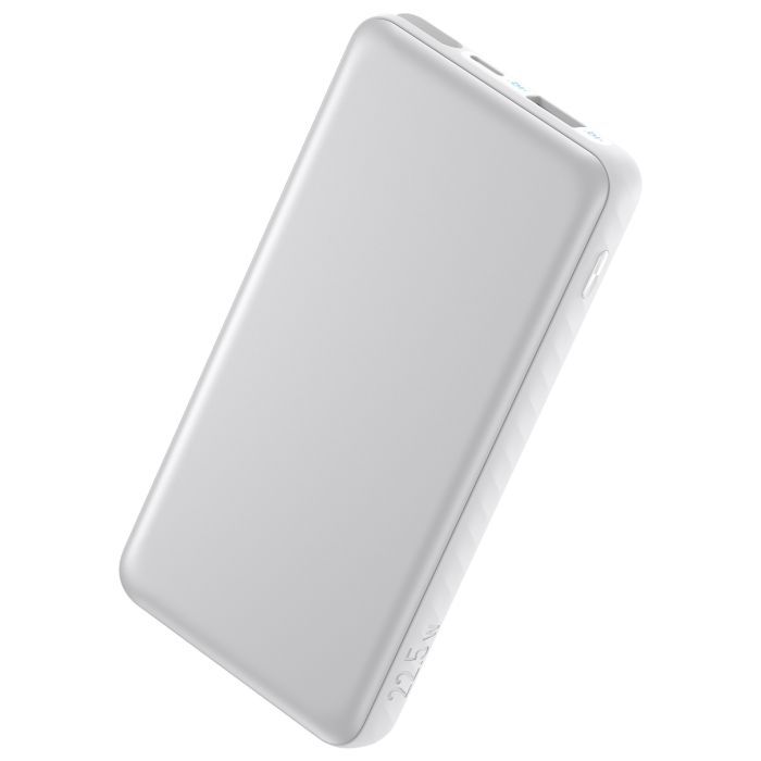 Батарея универсальная Anker 10000mAh 22.5W Built-In USB-C Cable White (A110DH21)