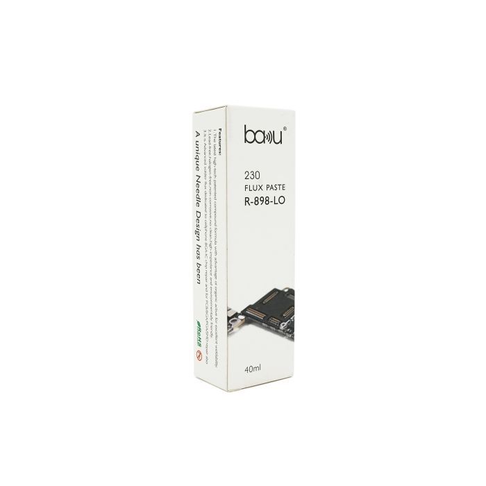 Флюс для пайки Bakku паста BA-230, R-898LO, 40ml (BA-230)