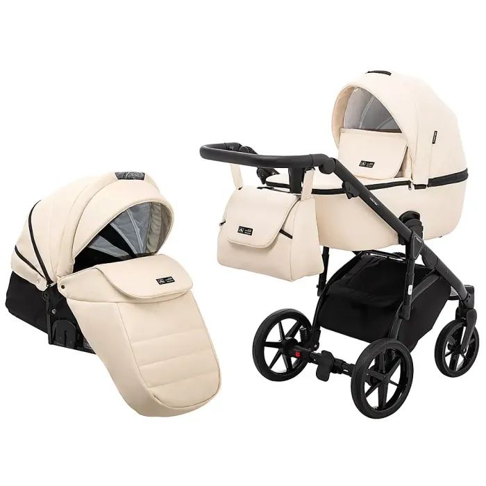 Коляска Adamex 2 в 1 Nola Eco SA-5 графіт (681134)