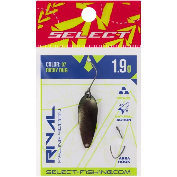 Блесна Select Rival 1.9g 30mm 20 Dark Blinker (1870.79.99) изображение 2
