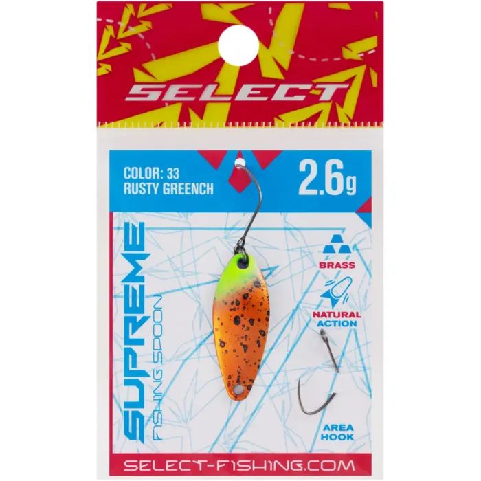 Блешня Select Supreme 2.6g 30mm 28 River Cocktail (1870.80.65) зображення 2