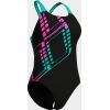 Купальник Arena Graphic Swimsuit Swim Pro L 010809-580 чорний, блакитний, рожевий 40 (3468337757429) изображение 8