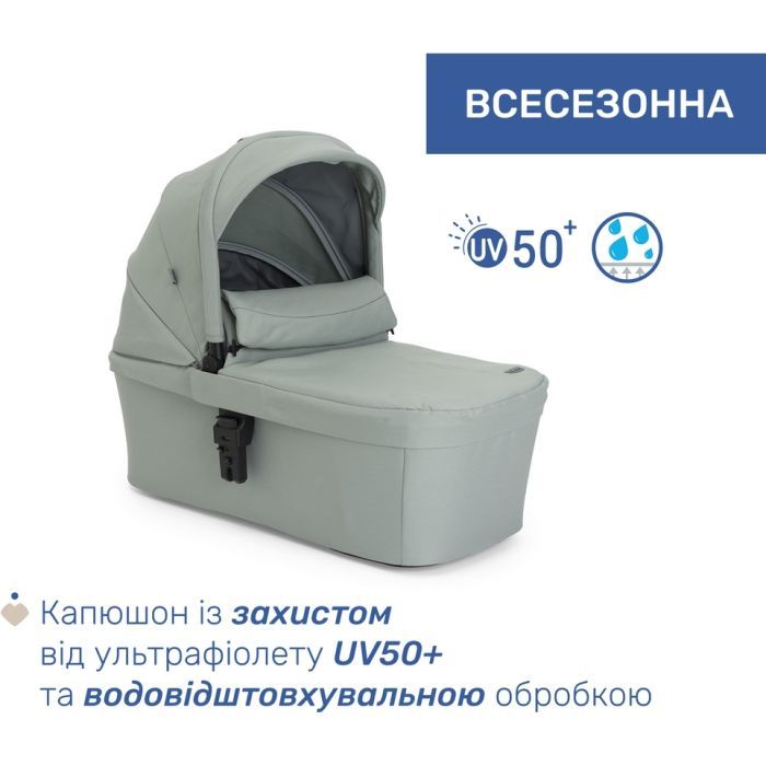 Коляска Chicco 2 в 1 Seety сіра (87097.56.01) изображение 4