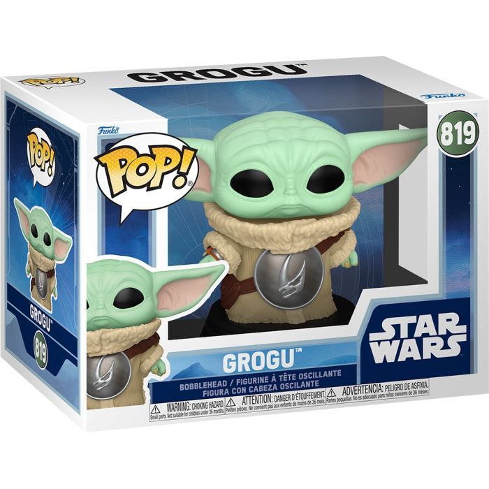 Фигурка Funko Pop серии Мандалорец - Грогу с броней Брудорога (90447) изображение 2
