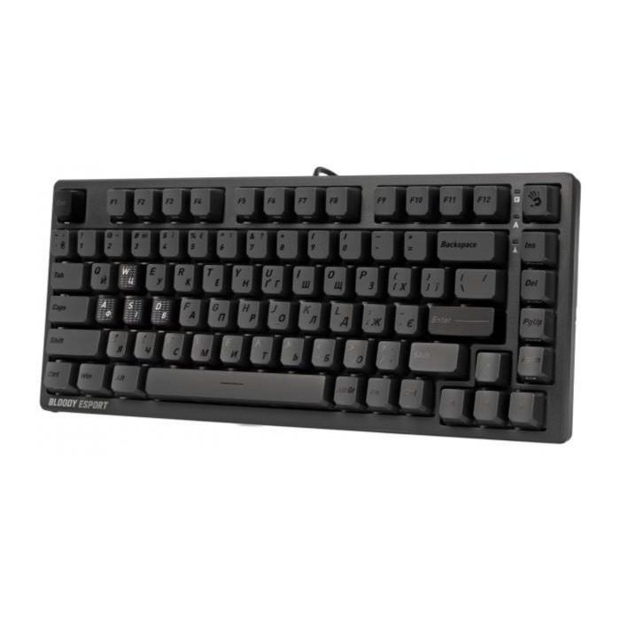 Клавиатура A4Tech Bloody MS76 USB UA Iron Grey (4711421003292) изображение 2