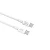 Дата кабель USB-C to USB-C 1.0m 240w White XO (NB-Q298-CC.white) изображение 3