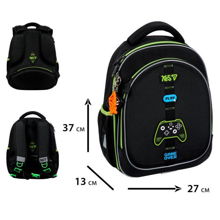 Рюкзак шкільний Yes Joystick Game S-109S напівкаркасний (550235) зображення 12