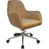 Офисное кресло Примтекс плюс Elion Chrome HL-28 PK, оксамит бежевий (Elion Chrome HL-28 PK) изображение 2