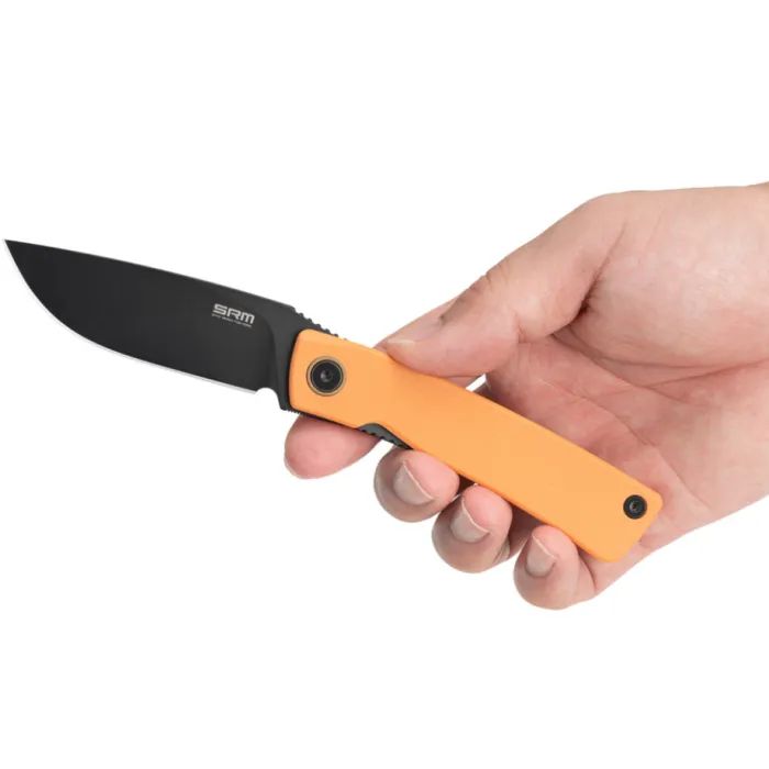 Ніж SRM Air, Orange G10, Black Stonewash (105M-GJ) зображення 9