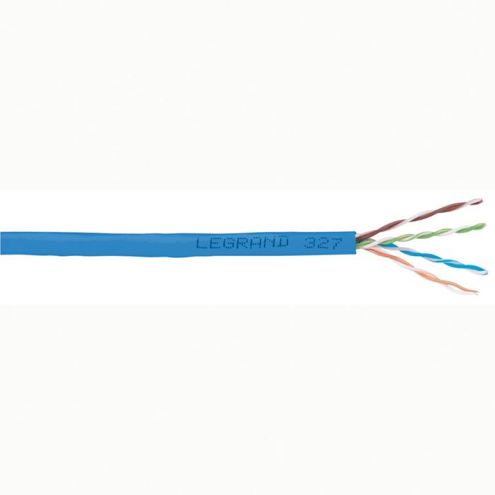 Кабель сетевой Legrand UTP 305м cat.6, LSZH, blue (32754)