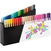 Фломастеры Faber-Castell кисточки Black Edition, 50 цветов (33038) изображение 2