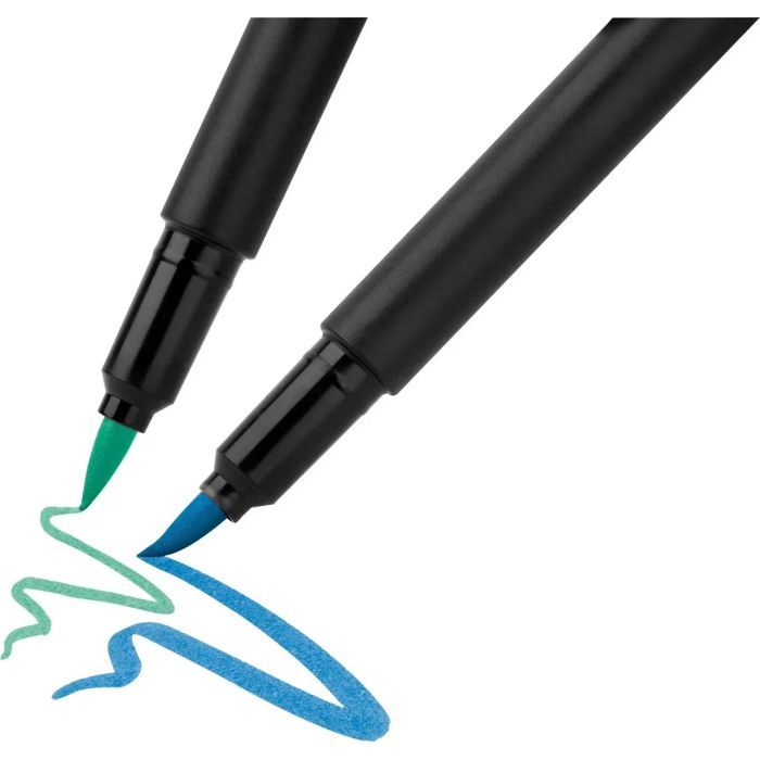 Фломастеры Faber-Castell кисточки Black Edition, 50 цветов (33038) изображение 4