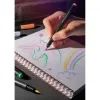 Фломастеры Faber-Castell кисточки Black Edition, 50 цветов (33038) изображение 5