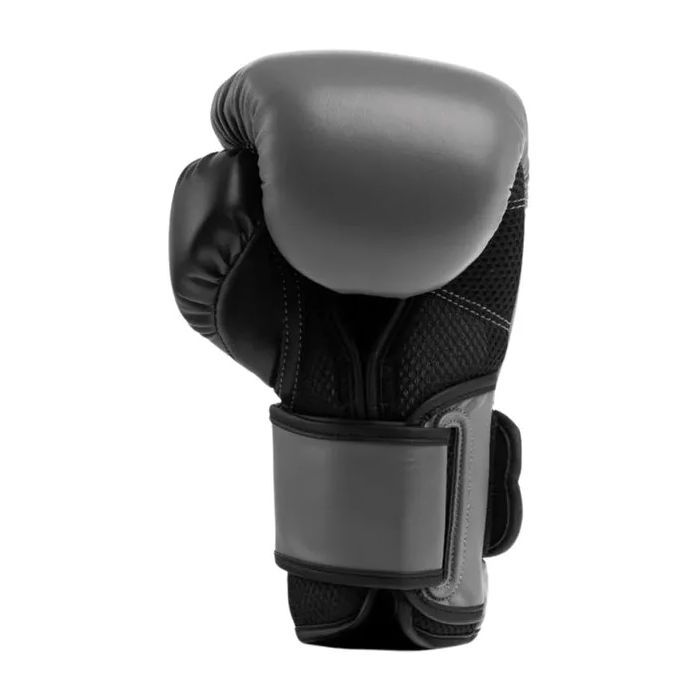 Боксерские перчатки Everlast PowerLock Boxing Training Gloves P00002304 сірий, чорний 10 унцій (009283608521) изображение 3