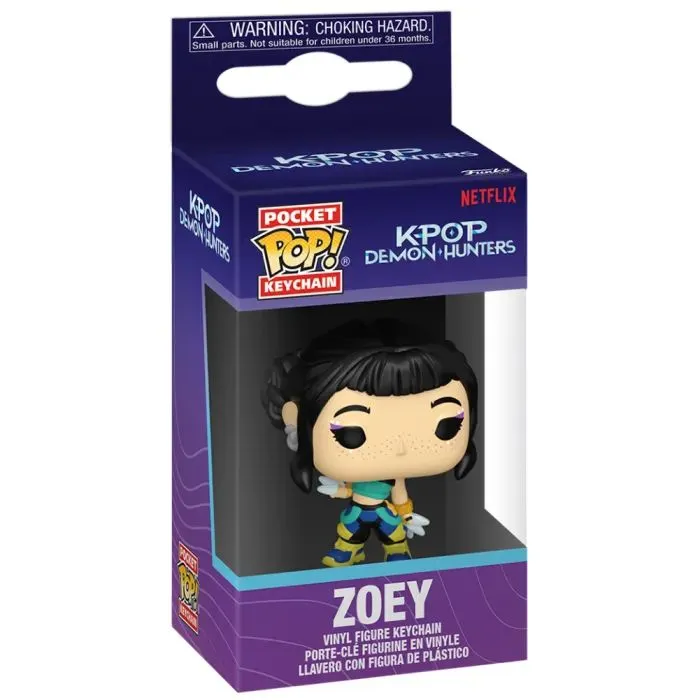 Брелок Funko Pop на кліпсі серії Кейпоп-мисливиці на демонів - Зої (95688) зображення 2