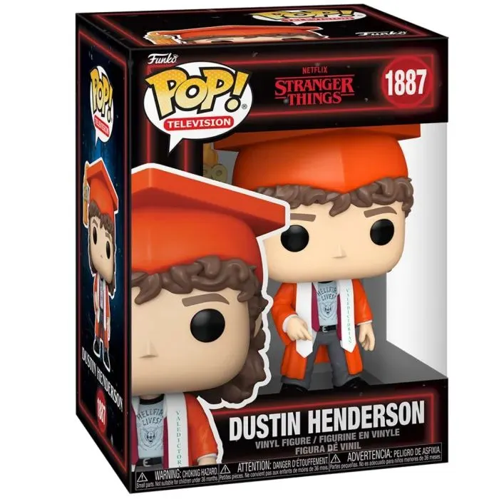 Фігурка Funko Pop серії Дивні дива S5 - Дастін на випускному (94353) зображення 2