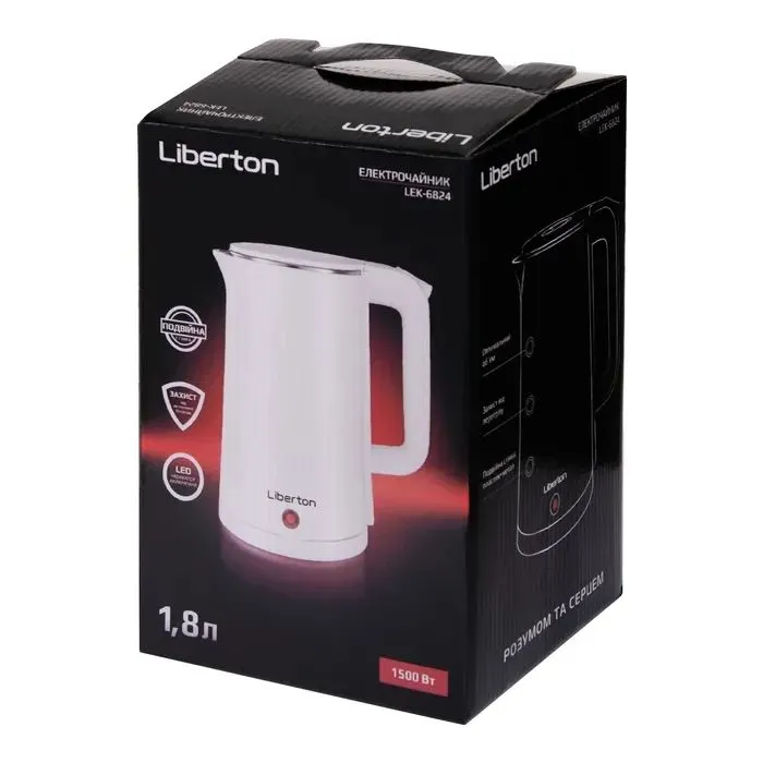 Электрочайник Liberton LEK-6824 изображение 9