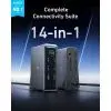 Концентратор Anker USB-C 14-in-1 Dual Display 160W black (A83B63A1) зображення 2